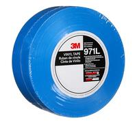3M Durable Floor Marking Tape 971L, Blue, 50.8 mm x 33 m, 0.43 mm | Individually Wrapped Conveniently Packaged