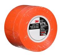 3M Durable Floor Marking Tape 971L, Orange, 101.6 mm x 33 m, 0.43 mm, Individually Wrapped Conveniently Packaged