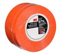 3M Durable Floor Marking Tape 971L, Orange, 76.2 mm x 33 m, 0.43 mm, Individually Wrapped Conveniently Packaged