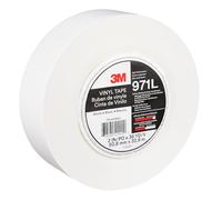 3M Durable Floor Marking Tape 971L, White, 50.8 mm x 33 m, 0.43 mm, Individually Wrapped Conveniently Packaged