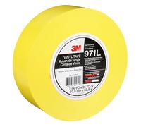 3M Durable Floor Marking Tape 971L, Yellow, 50.8 mm x 33 m, 0.43 mm, Individually Wrapped Conveniently Packaged