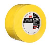 3M Durable Floor Marking Tape 971L, Yellow, 76.2 mm x 33 m, 0.43 mm, Individually Wrapped Conveniently Packaged