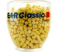 3M E-A-R Classic Earplugs, 28 DB, Refill Bottle, 500 Pairs /Bottle, PD-01-001