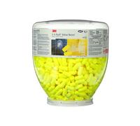 3M E-A-R E-A-Rsoft Yellow Neons Earplugs, 36 dB, Refill Bottle, 500 Pairs/Bottle, PD-01-002