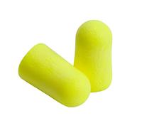 3M ES-01-001 E-A-Rsoft Yellow Neon Ear Plug, Pack of 250