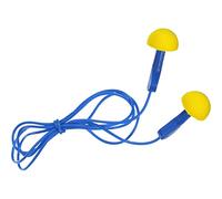 3M E-A-R Express Pod Plugs Corded Earplugs, Hearing Conservation Blue Grips 311-1114 in Pillow Pack (Pack of 100)