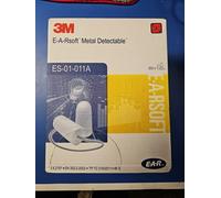 3M EAR ES-01-011A Soft Metal-detect Plugs (BOX-200PR)- you get 10