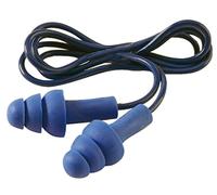 3M E-A-R Tracers Earplugs, 32 dB, Corded, Storage Case, 50 Pairs/Box, TR-01-100