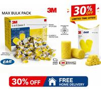 3M EAR Soft FX High Performance Foam Ear plugs SNR37 dB Ear Plugs - Free P&P