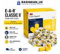 3M EAR Soft FX High Performance Foam Ear plugs SNR37 dB Ear Plugs - Free P&P
