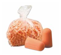 3M Earplugs Uncorded 1100R Top Up Bag Soft Disposable Comfortable SNR 35db
