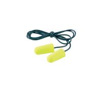 3M E-A-R Soft Yellow Neon Earplugs ES-01-005, 36 dB, Corded - Foam plugs with vinyl cord for high hearing protection and comfort - 1x 2000 Pairs