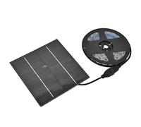 3M Eco Friendly Solar LED Grow Light Strips, 5W High Luminous Flux for Plant Growth, Outdoor Solar Plant Grow Light Strip (3M)