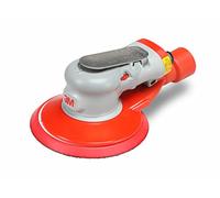 3M Elite Central-Vacuum-Ready Random Orbital Sander - Pneumatic Palm Sander - for Wood, Composites, Metal - 6" x 3/32" Orbit - 28509