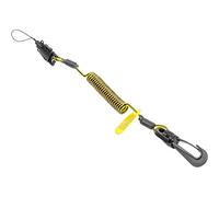 3M - EXT-C2LCOIL-10PK DBI-SALA Fall Protection for Tools,1500060,Clip2Loop Coil Tether for Small Objects, Swivel Snap for Any D-Ring Attachment, Side Release Loop,10-Pack