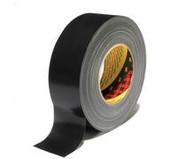 3M™ Extra Heavy Duty Duct Tape 389, Black, 50 mm x 50 m, 0.26 mm