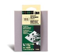 3M F18024 916 Contour Surface Sanding Sponge, 4.5-in by 5.5-in by 0.2-in, Extra Fine, Pack of 1