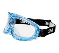 3M Fahrenheit Safety Goggles Anti-Scratch Coating Blue Black FHEIT