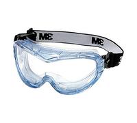 3M Fahrenheit Safety Goggles - Indirect venting, anti-scratch + anti-fog coating on polycarbonate lenses - 1x Fahrenheit eyewear protection, Clear, 7000062781