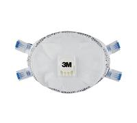 3M FFP2 Respirator 8825+, Disposable FFP2-Mask, valved, 5 Pack