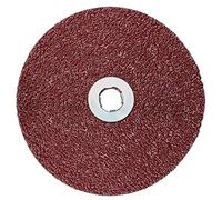 3M Fibre Disc 782C GL Quick Change, 5 in 60+, Pack of 25, Heavyweight Applications, Weld Grinding, Beveling, Edge Chamfering, Stiff Fiber Backing, Cuts Carbon Steel