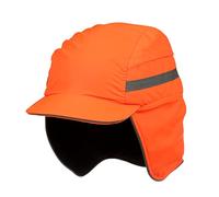 3M First Base 3 Bump Cap 2021218, Winter, High Visibility, Orange Reduced Peak, 55mm