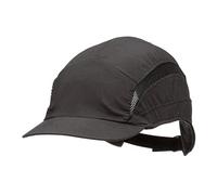 3M First Base 3 Bump Cap 2030610, Classic, Black Reduced Peak, 55mm