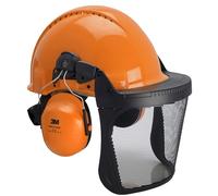 3M Forestry Combination, G3000 Orange Safety Helmet, G3000NOR31FH15C