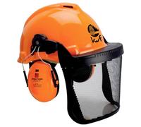 3M G3000 7100330455 forestry safety helmet Orange