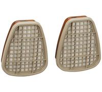 3M Gas and Vapour Filter, A1, 6051, 4 X 2 pieces per pack, Brown