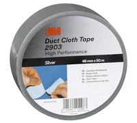 3M General Purpose Conformable Duct Tape 2903, 48 mm x 50 m, Silver, 1 Roll