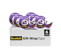 3M Giftwrap Tape, 3/4 in x 650 Inches (15) - 6 Count