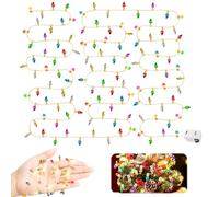 3M Gnome Fairy Lights Miniature LED Gnome Accessories Fairy Lights Miniature Fairy Lights Gnome Dollhouse Accessories for Christmas Decoration