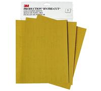 3M Gold Abrasive Sheet, 02536, P800 Grade, 9 in x 11 in, 50 Sheets per Pack
