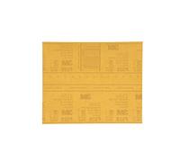 3M Gold Abrasive Sheet, 02541, P320 Grade, 9 in x 11 in, 50 Sheets per Pack