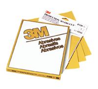 3M Gold Abrasive Sheet 216U 02545 P180 Grade 9 in x 11 in 50 sheets Automotive Abrasive Sheets