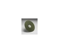 3M Green Corps Ceramic Depressed-Center Wheel - 36 Grit Very Coarse Gr
