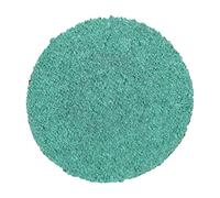 3M Green Corps Roloc Disc 36525, 40+ Grit, 2 in, Pack of 25 Heavy Duty, Quick Change Discs for Grinding, Coating Removal, Fast Cutting