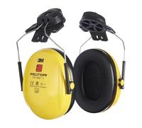 3M Peltor Optime 1 Ear Defenders Helmet Mount Yellow - Noise Protection Gear