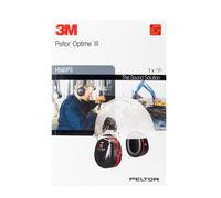 3M H540P3E-413-SV Peltor Optime Ear Muff Helmet Iii Attachment Black