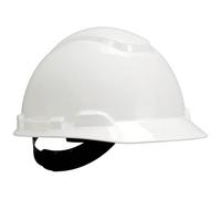 3M Hard Hat, Ratchet, Ventilated, Yellow, H-700N-GU, 7000104209