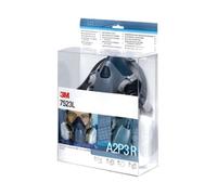 3M Reusable Half Mask Respirator Kit, A2P3 R Filter, Large Mask, 7523L