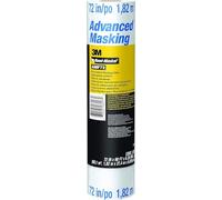 3M Hand-Masker Advanced Masking Film - 1 Roll 1,82 m x 27,4 m - Protects Surfaces from Paint Splatters