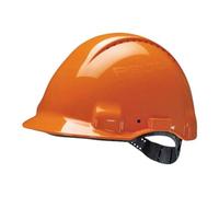 3M Hard Hat, Uvicator, Pinlock, Ventilated, Orange, G3000CUV-OR, 7000039715