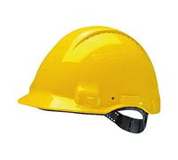 3M Hard Hat, Uvicator, Pinlock, Ventilated, Yellow, G3000CUV-GU