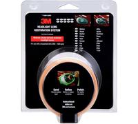 3M 39073 Headlight Lens Restoration Kit to Restore Dull/Faded/Discoloured Headlights For Car, 1 Pack, Smoke