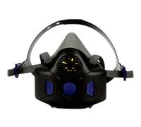 3M HF-802SD Half Mask Respirator w/o filter Size: M EN 140 DIN 140