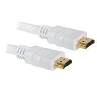 3M High Speed HDMI Lead Cable 3D HD Version 1.4 V1.4 White with Gold Connectors