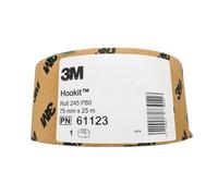 3M Hookit 245 P80 Sanding Roll 75mm X 25M Green 61123