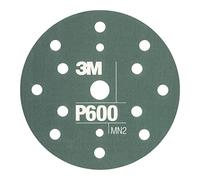 3M Hookit Flexible Abrasive Disc 34405, 6 in, 600+ Grade, 25 Pack, Primer Sanding, E-coat Sanding